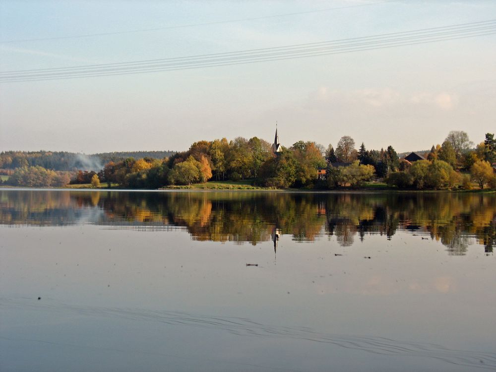 Herbst an der Talsperre Pöhl III