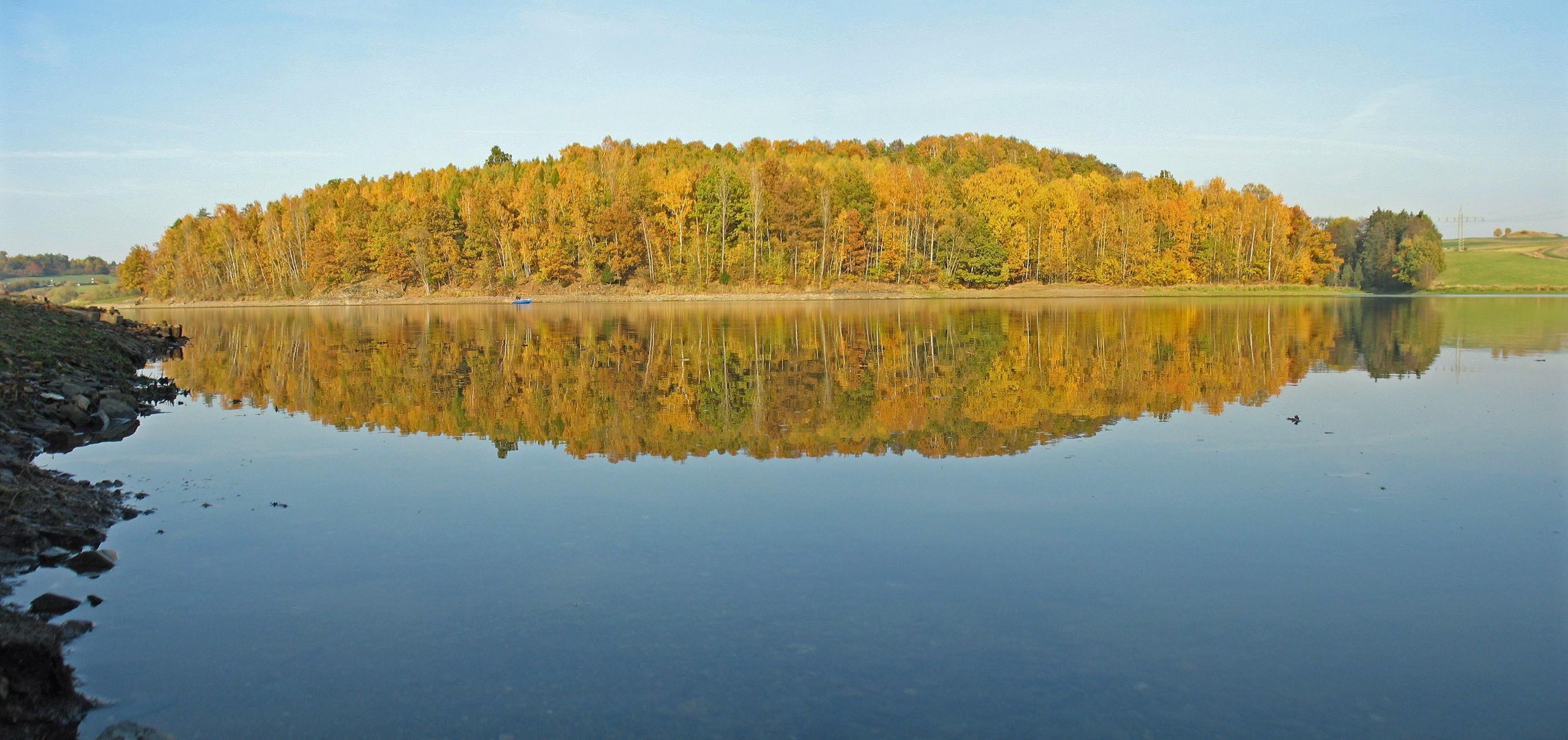 Herbst an der Talsperre Pöhl IV