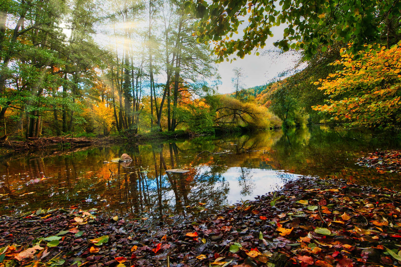 Herbst an der Tauber