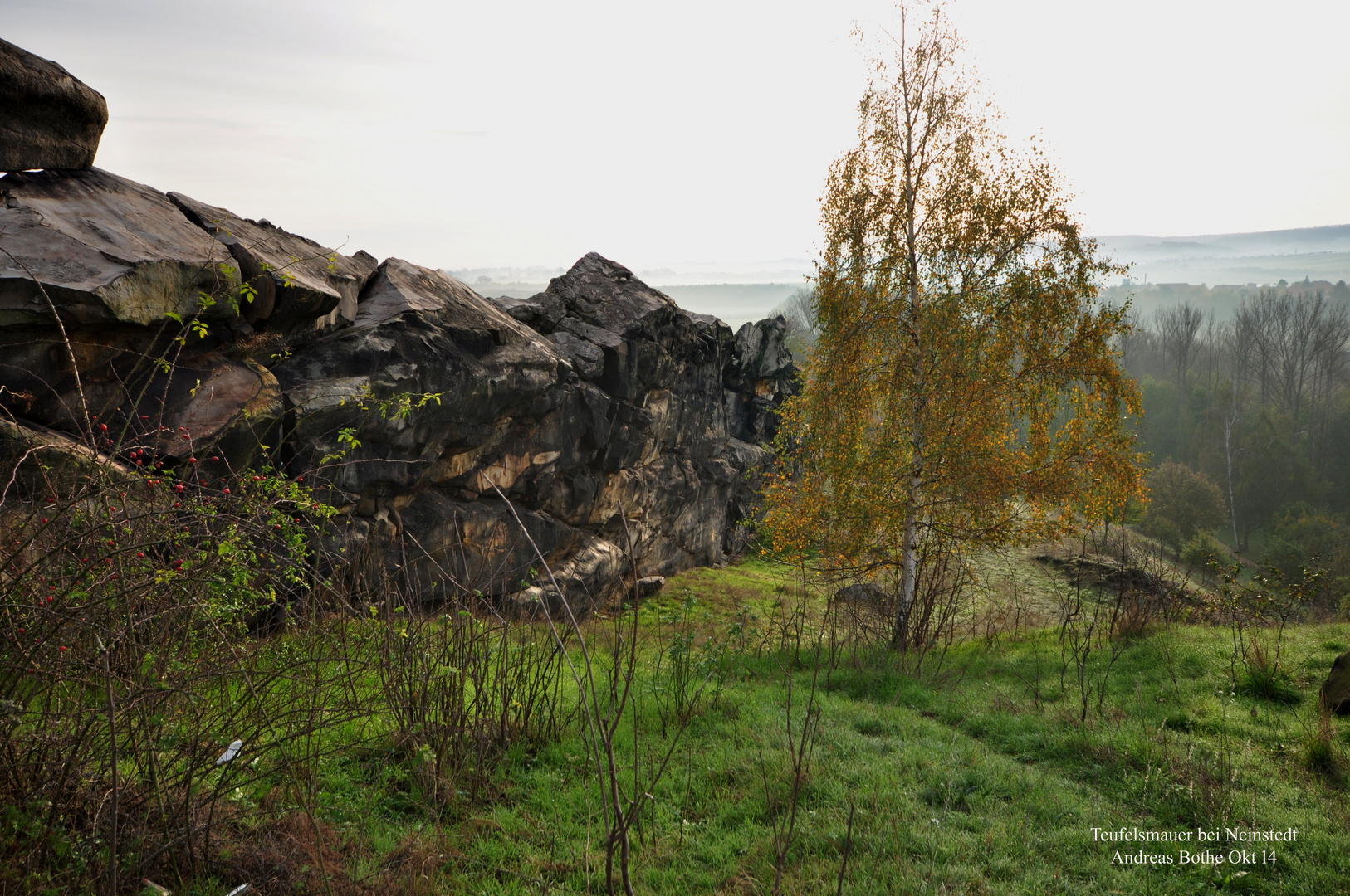 Herbst an der Teufelsmauer