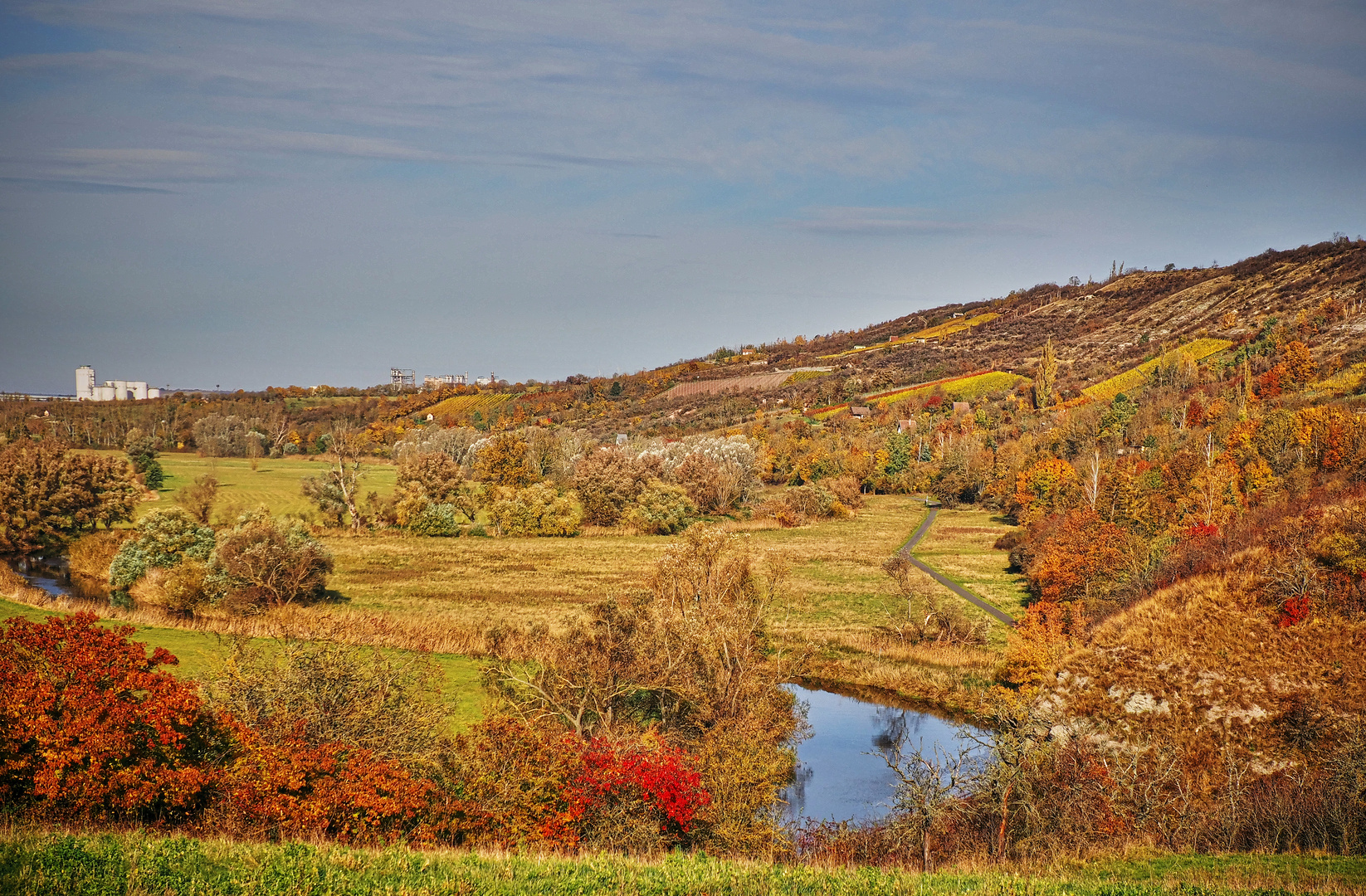 Herbst an der Unstrut