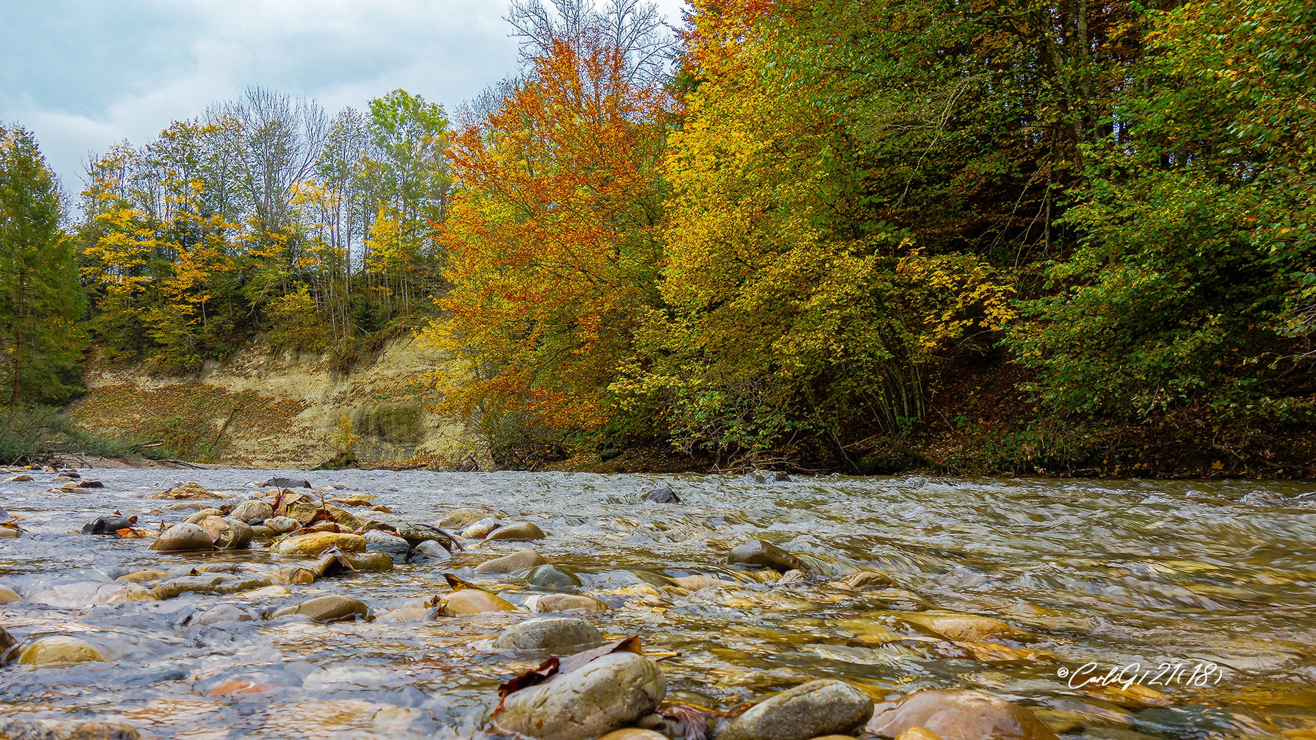 Herbst an der Unteren Argen 