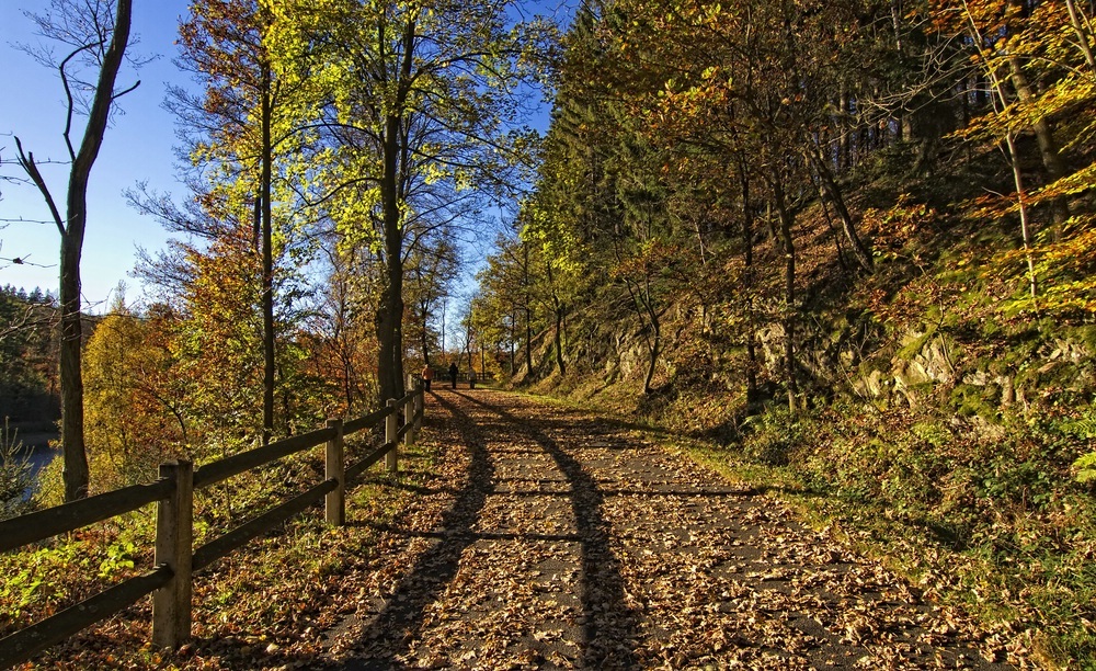 Herbst an der Versetalsperre