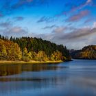 Herbst an der Wahnbachtalsperre