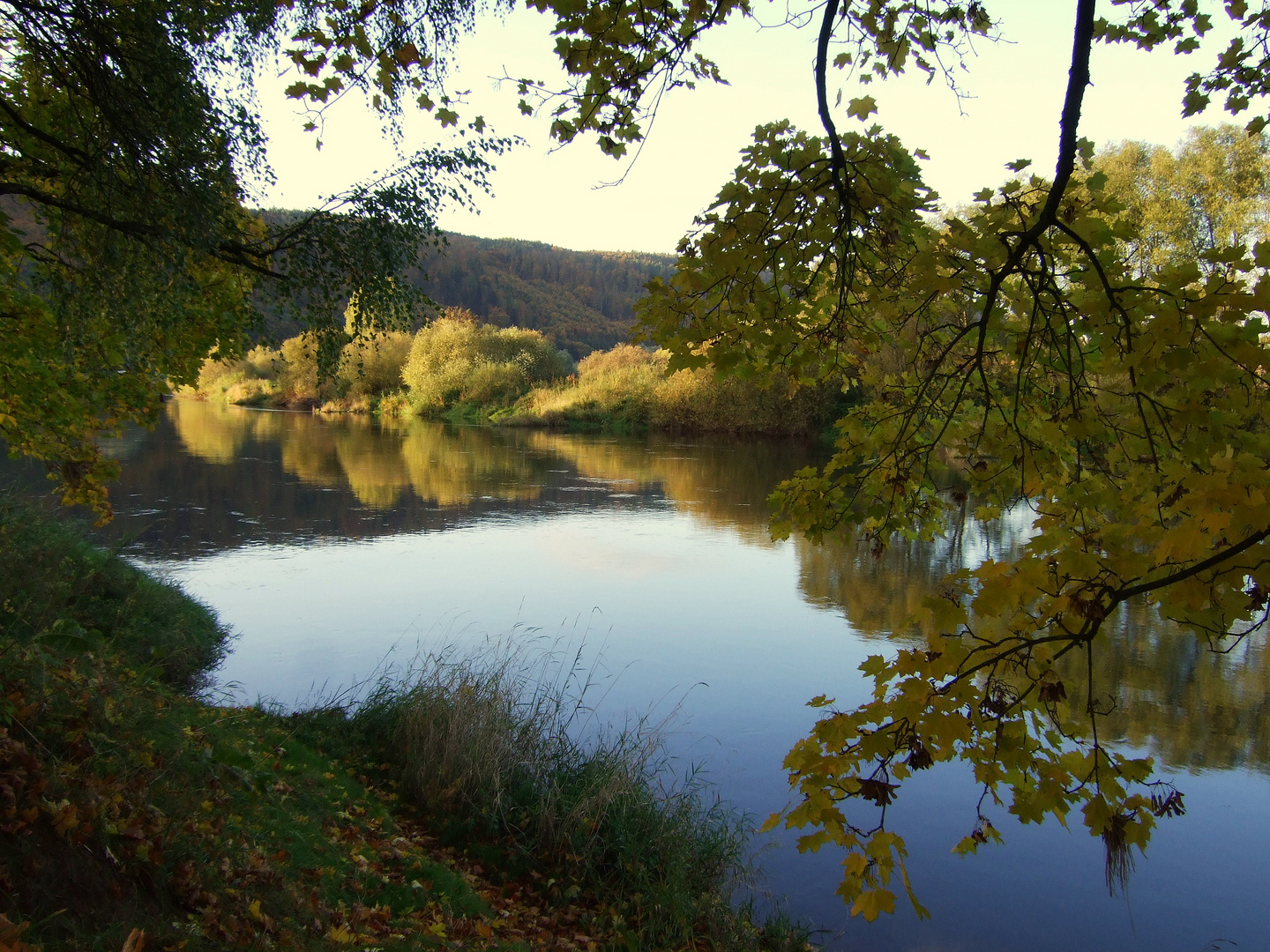 -Herbst an der Weser-