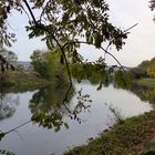 Herbst an der Weser in Albaxen