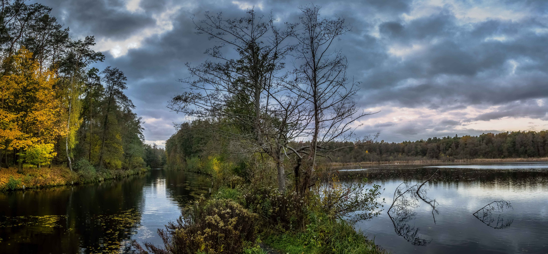 Herbst an Löcknitz und Wupatzsee