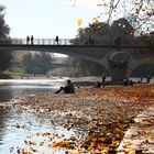 Herbst an Münchens Lebensader