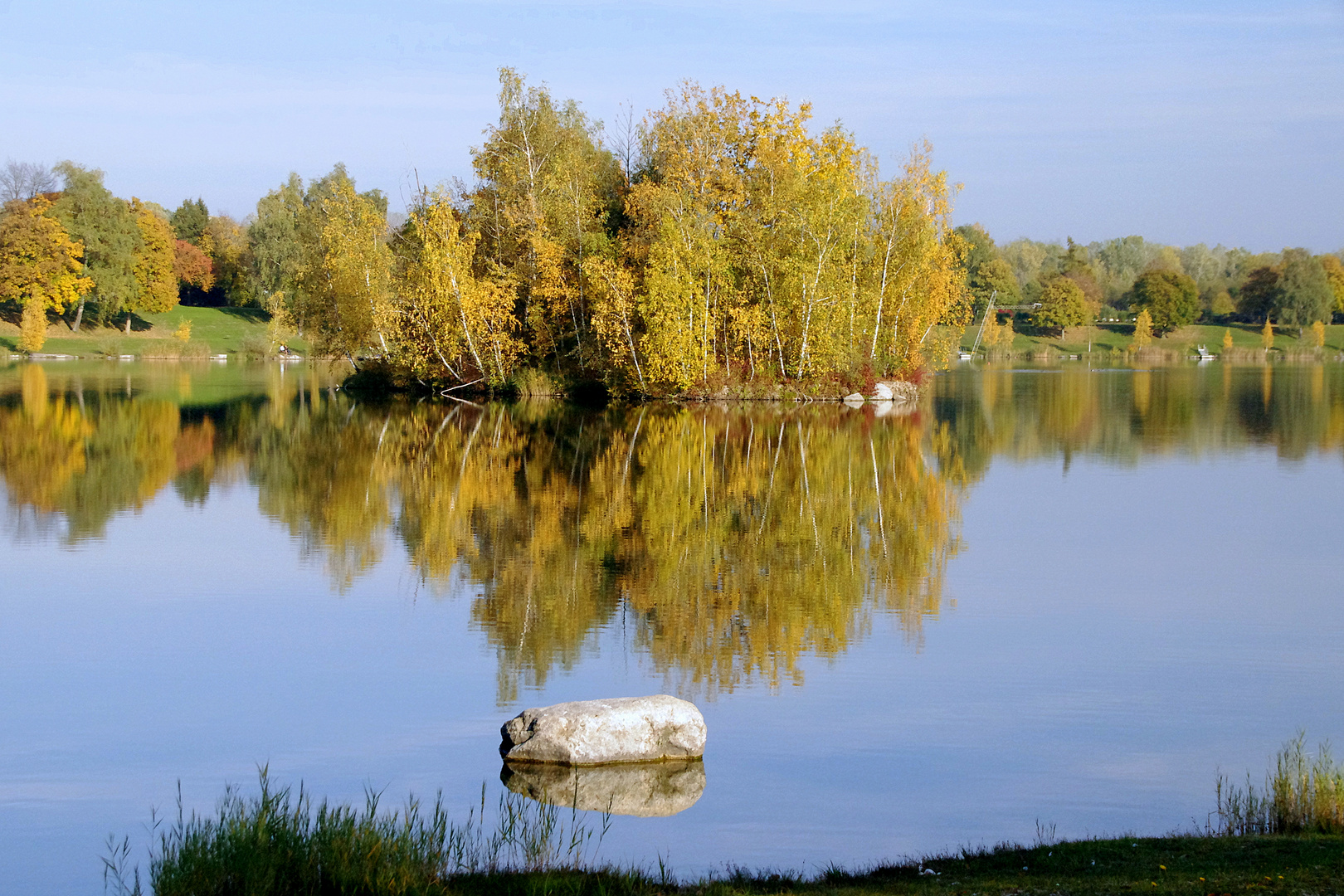 Herbst, auch im See