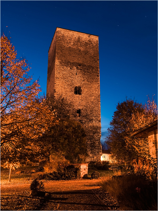 Herbst auf Burg Wanzleben