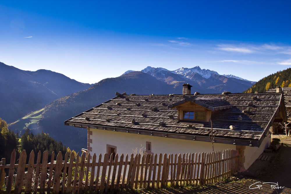 Herbst auf dem Bergbauernhof