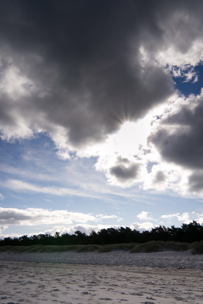 Herbst auf dem Darss - Strand in Prerow 03