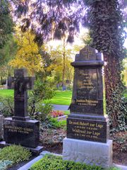 Herbst auf dem Friedhof