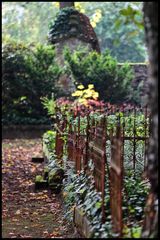 Herbst auf dem Friedhof