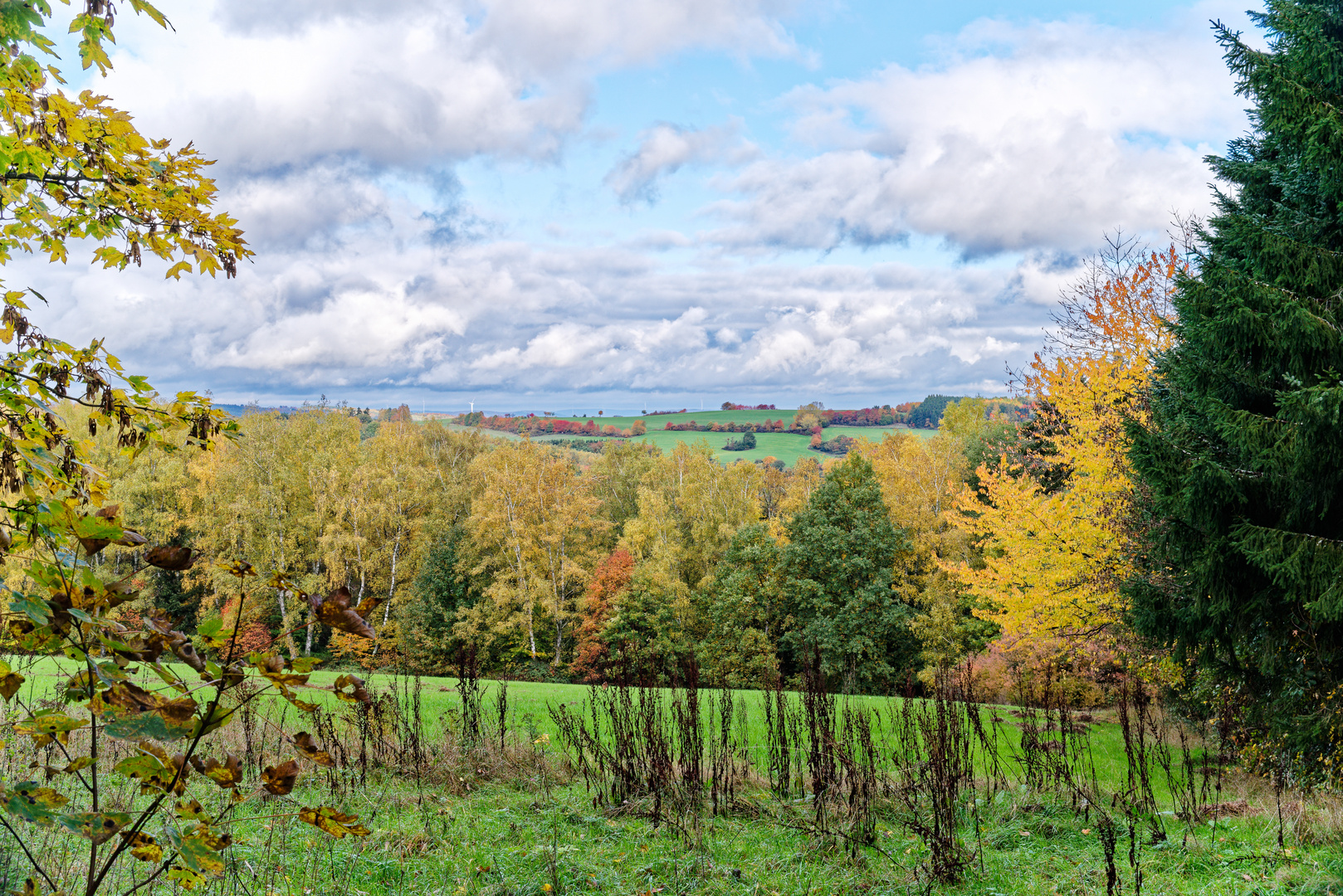 Herbst auf dem Ottweiler Flur (Saarland)