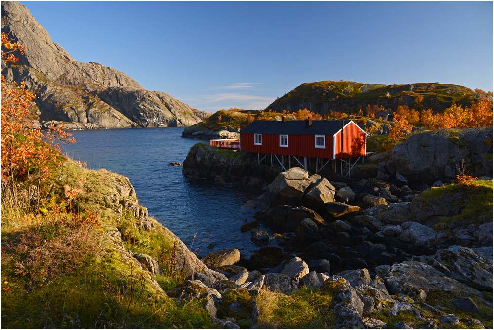 Herbst auf den Lofoten