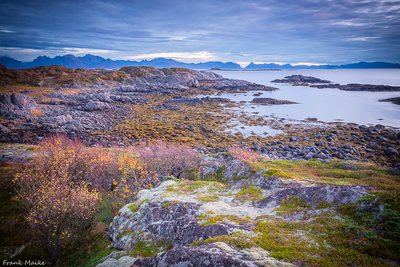 Herbst auf den Vesteralen in Norwegen