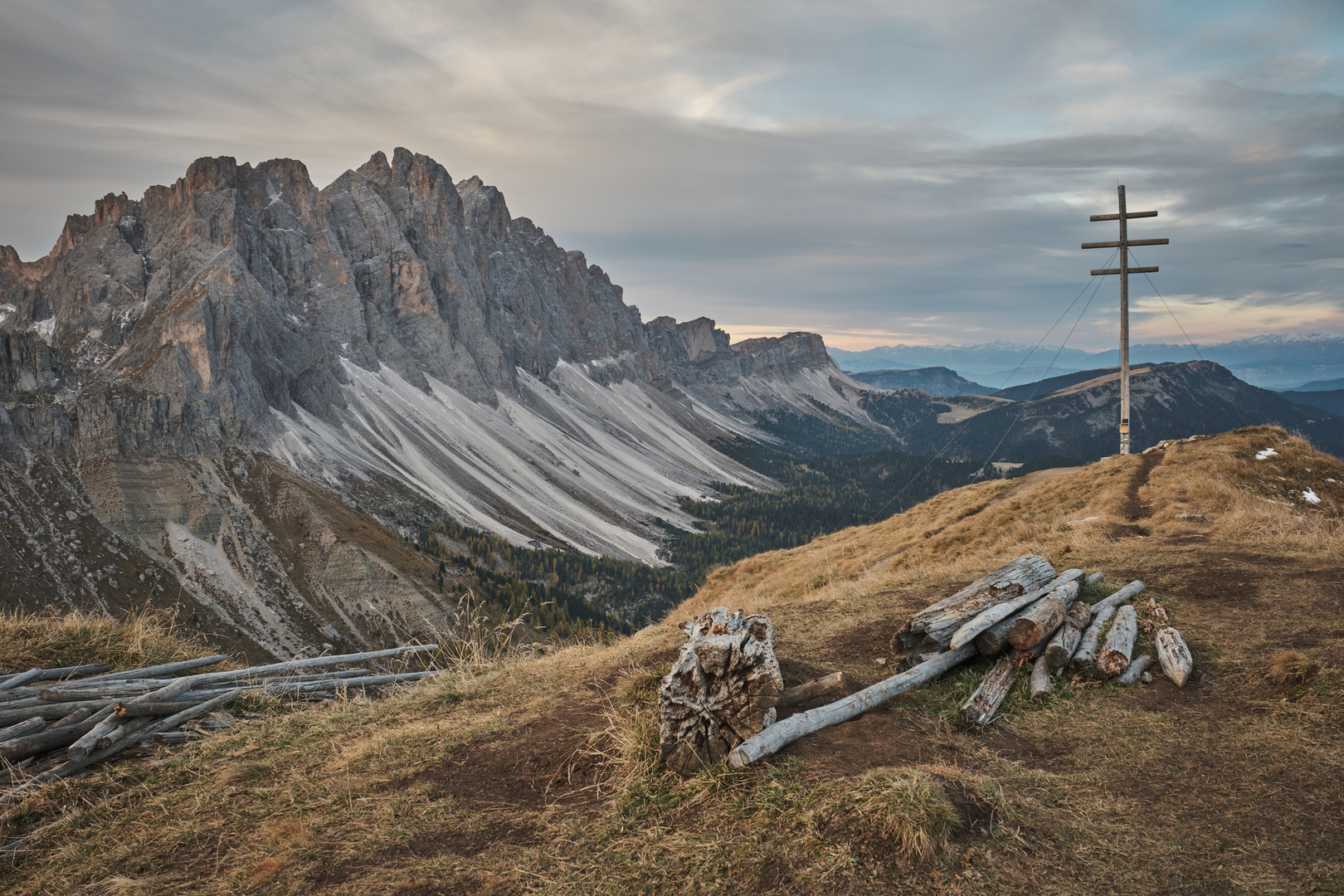 Herbst auf den Zendleser Kofel