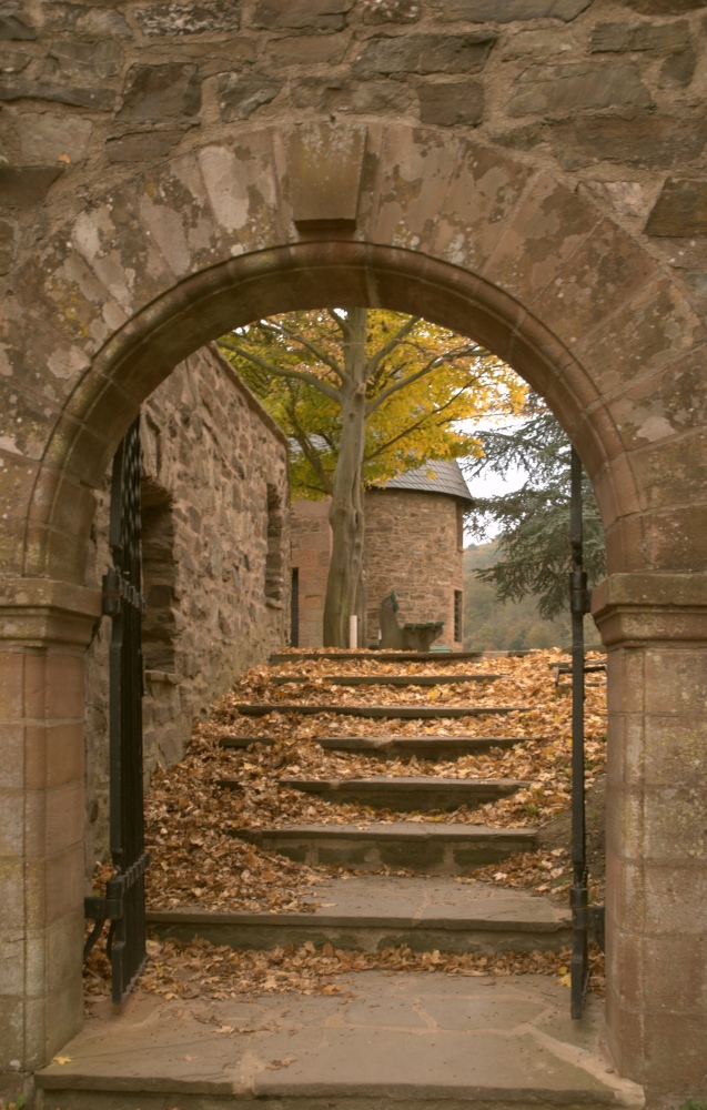 Herbst auf der Burg