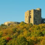 Herbst auf der Burgruine Arnstein