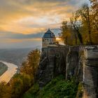 Herbst auf der Festung Königstein