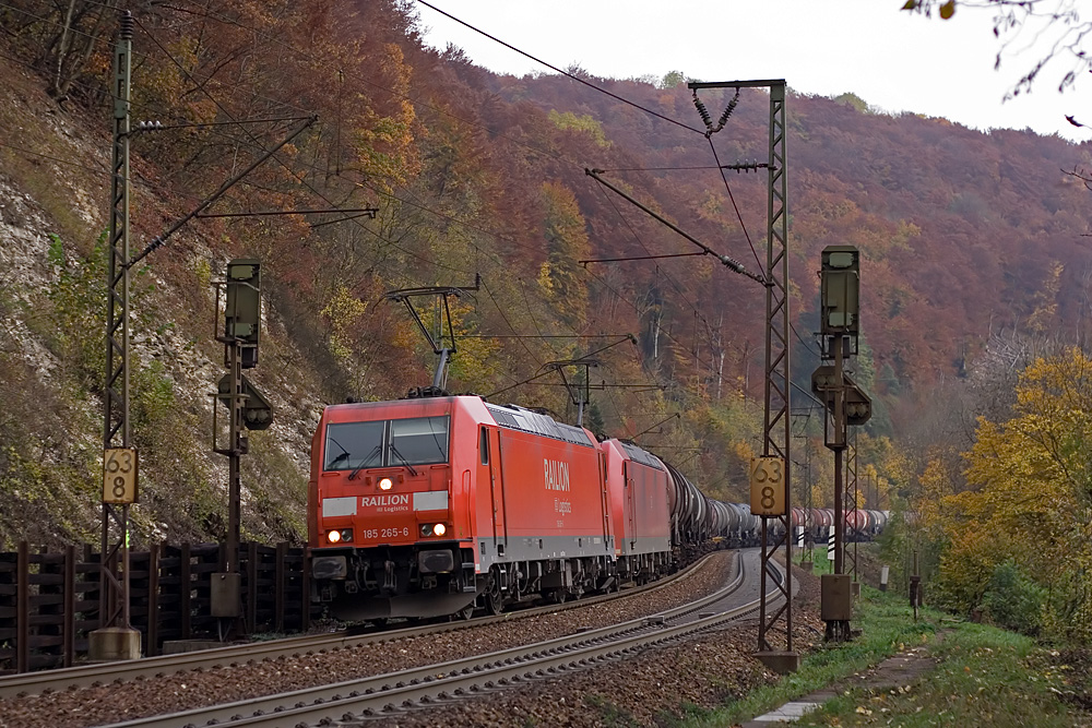 Herbst auf der Geislinger Steige