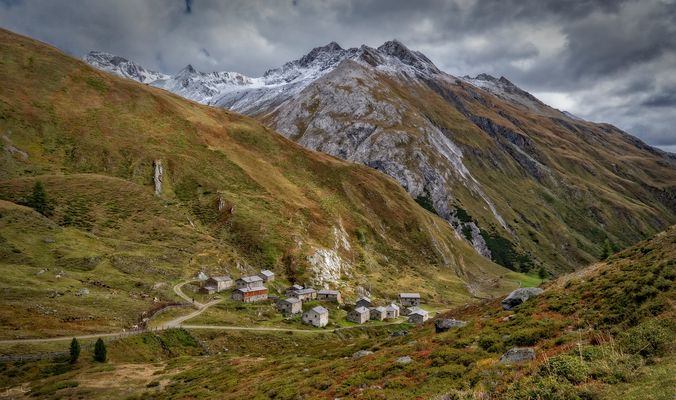 Herbst auf der Jagdhausalm