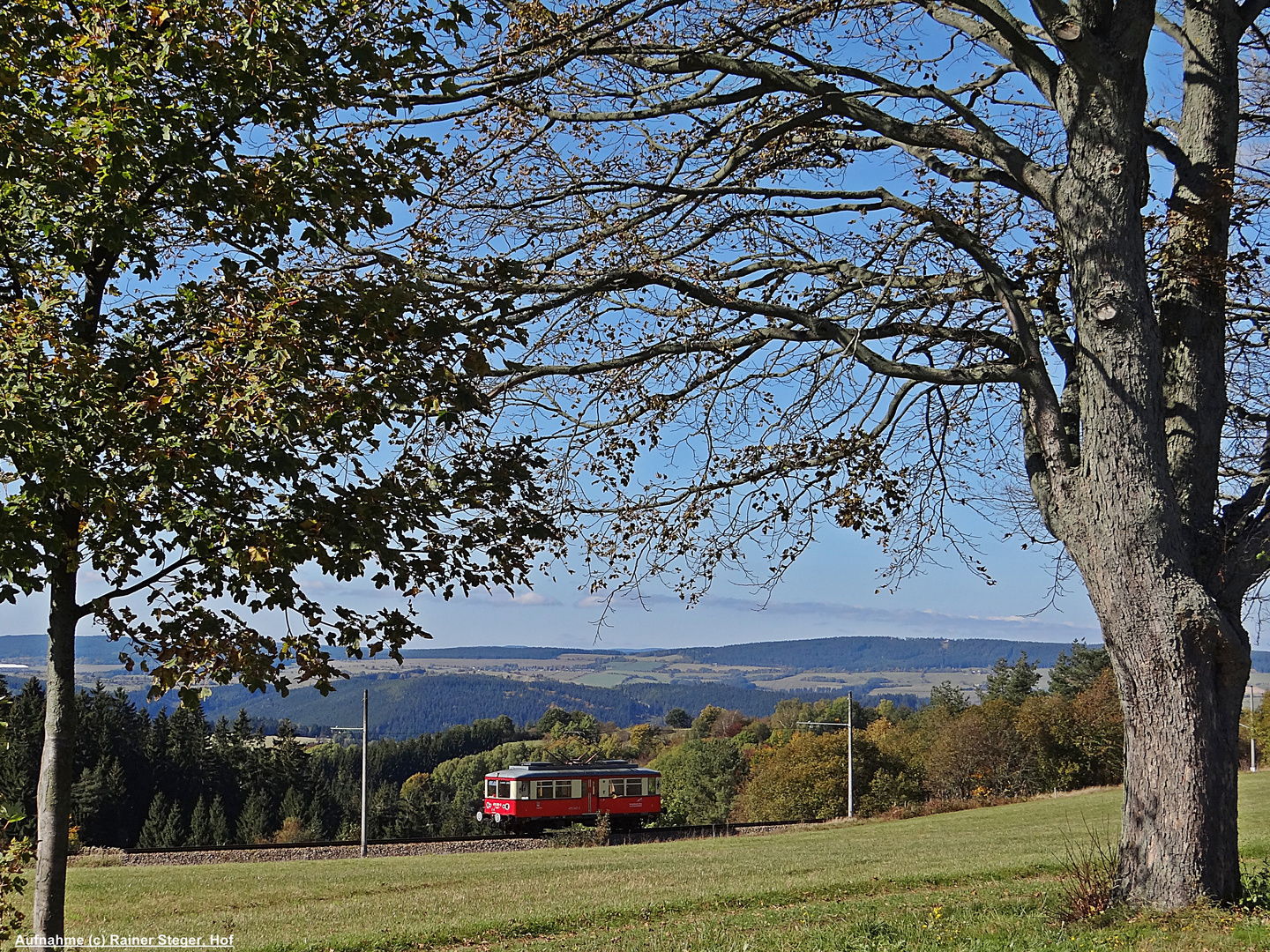 Herbst auf der Oberweißbacher Bergbahn