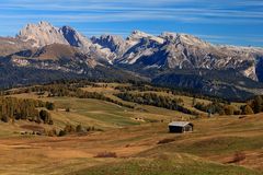 Herbst auf der Seiser Alm