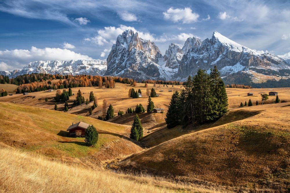 Herbst auf der Seiser Alm