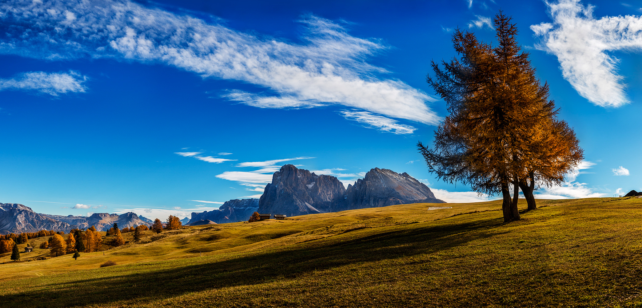 herbst auf der seiser alm