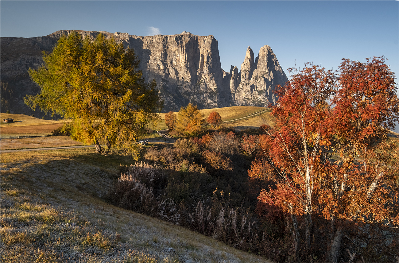 Herbst auf der Seiser Alm