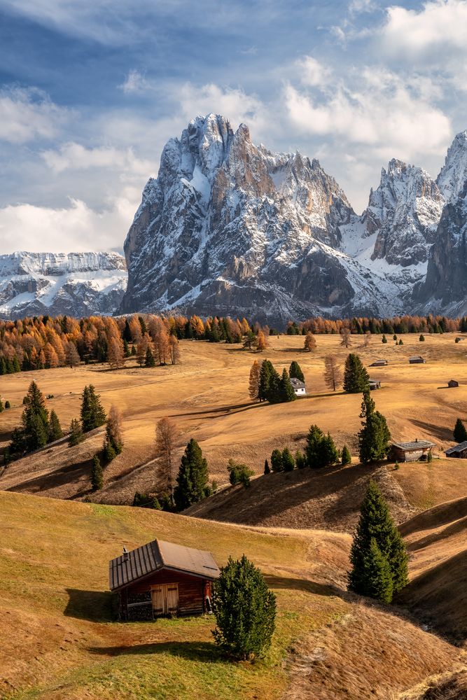 Herbst auf der Seiser Alm