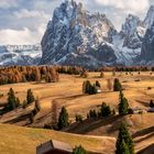 Herbst auf der Seiser Alm