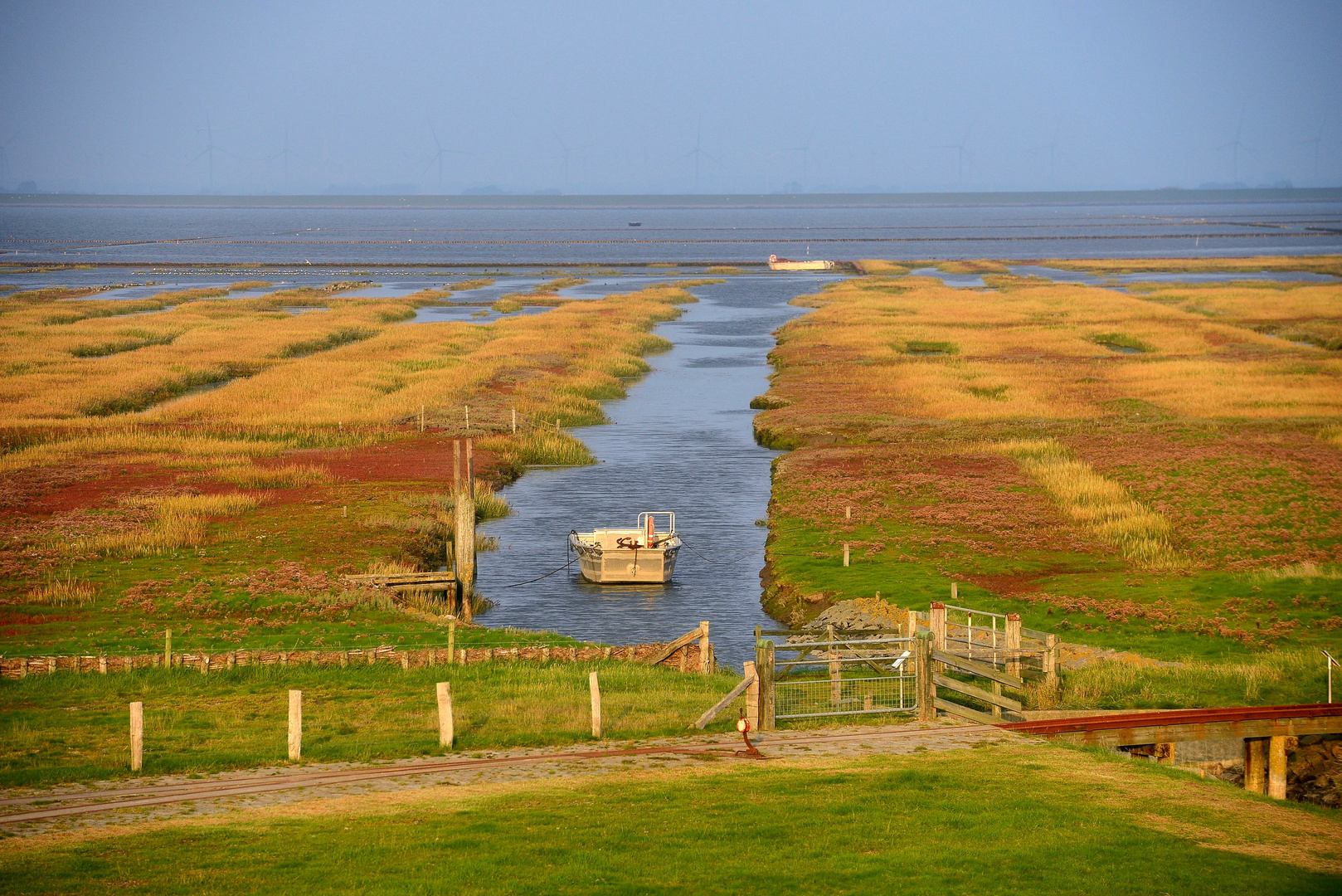 Herbst auf einer Hallig