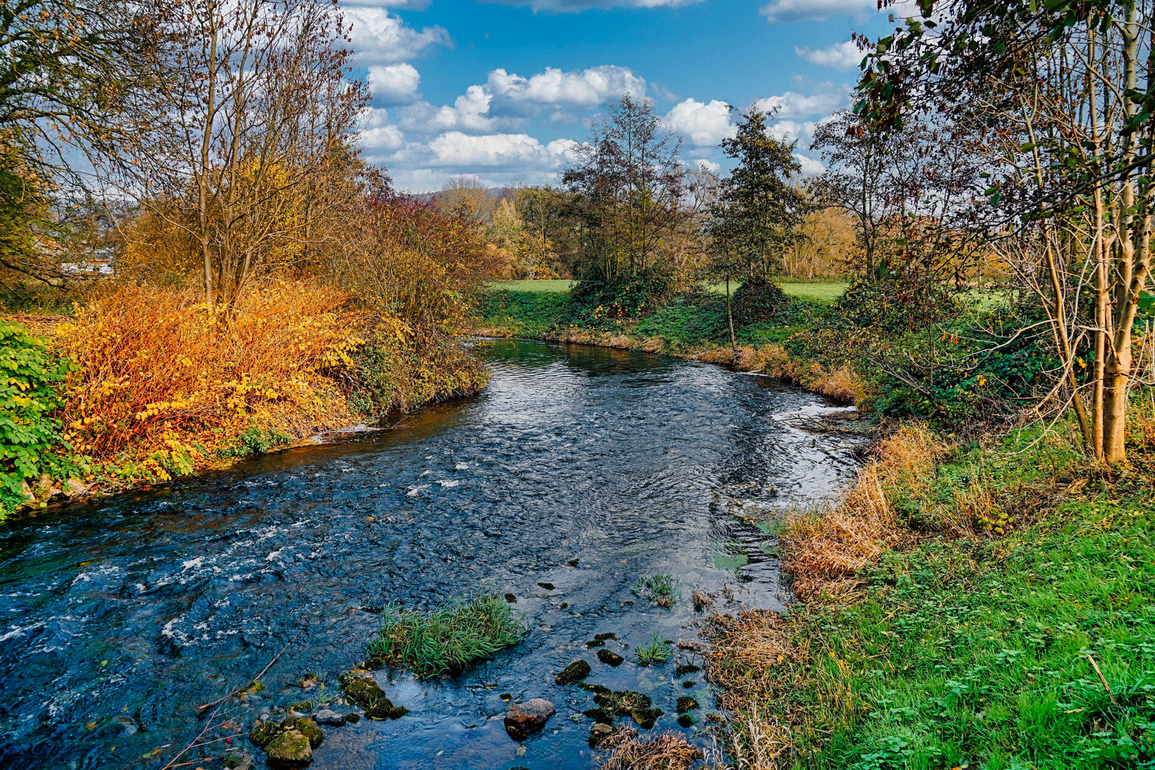 Herbst bei Bad Pyrmont im Weserbergland