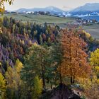 Herbst bei den Erdpyramiden am Ritten