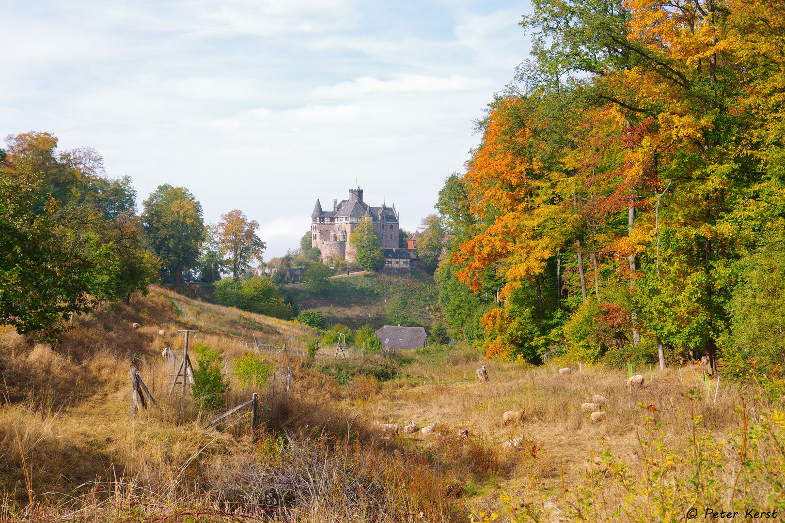 Herbst bei Schloß Berlepsch 