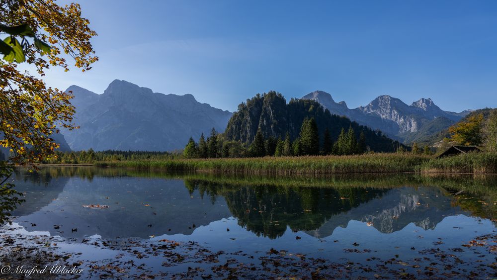 Herbst beim Almsee ...