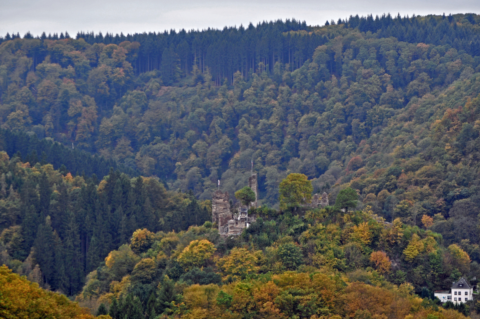 Herbst Burg 