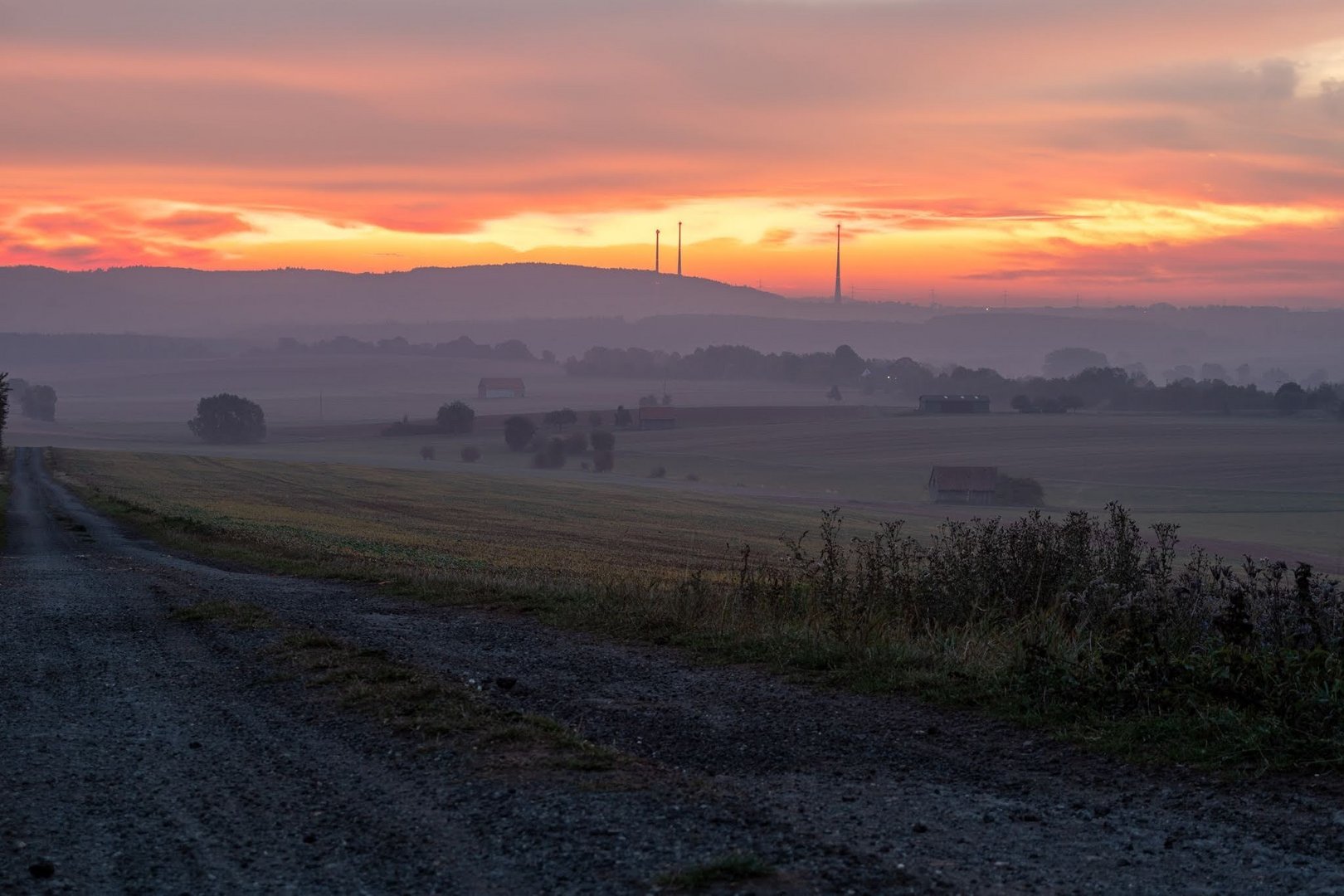  Herbst Dämmerung 