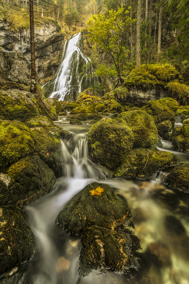 Herbst- Gollinger Wasserfall