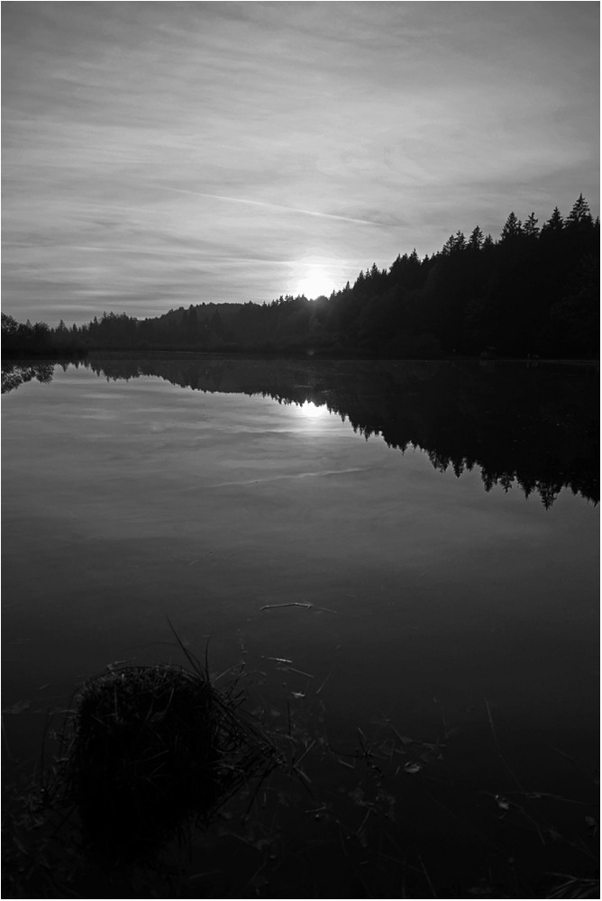 Herbst-Idylle am Deininger Weiher