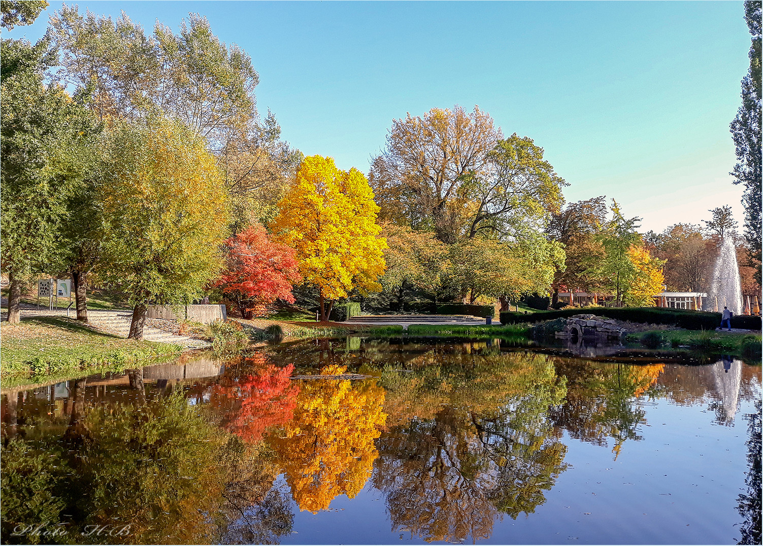 Herbst im Ahnepark, Vellmar