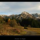 Herbst im Allgäu