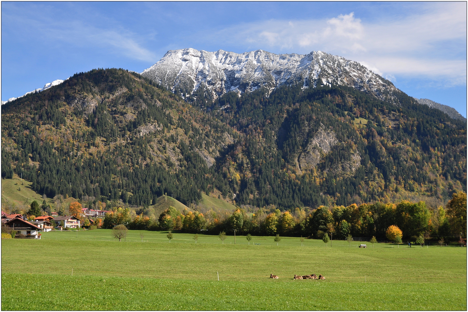 Herbst im Allgäu, Iseler