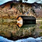 Herbst im Almtal - Bootshaus 