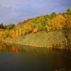 Herbst im Baruther Steinbruch