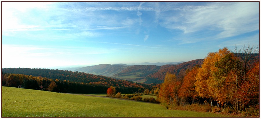 Herbst im Bayerischen Wald