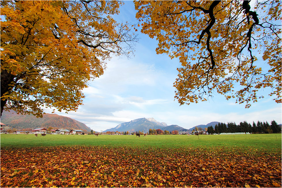 ~ Herbst im Berchtesgadener Land ~